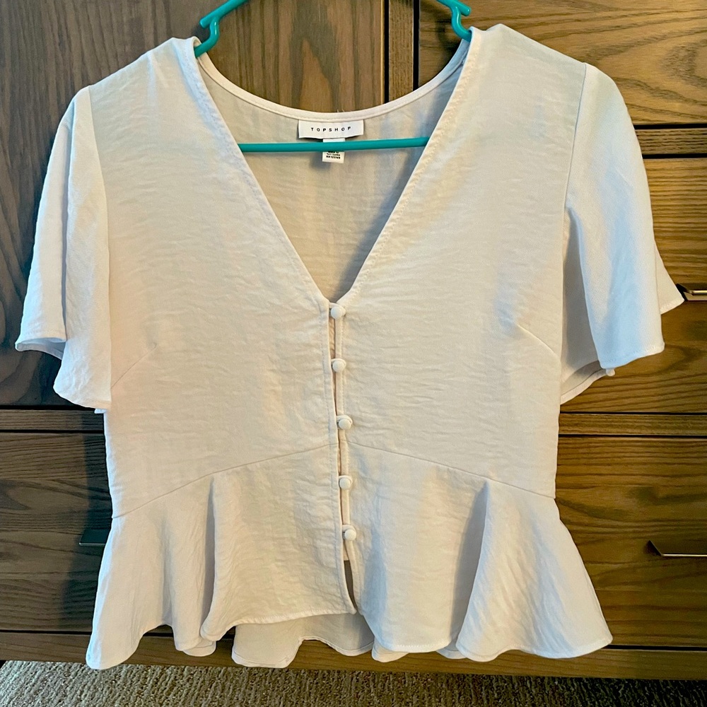 Top Shop peplum top